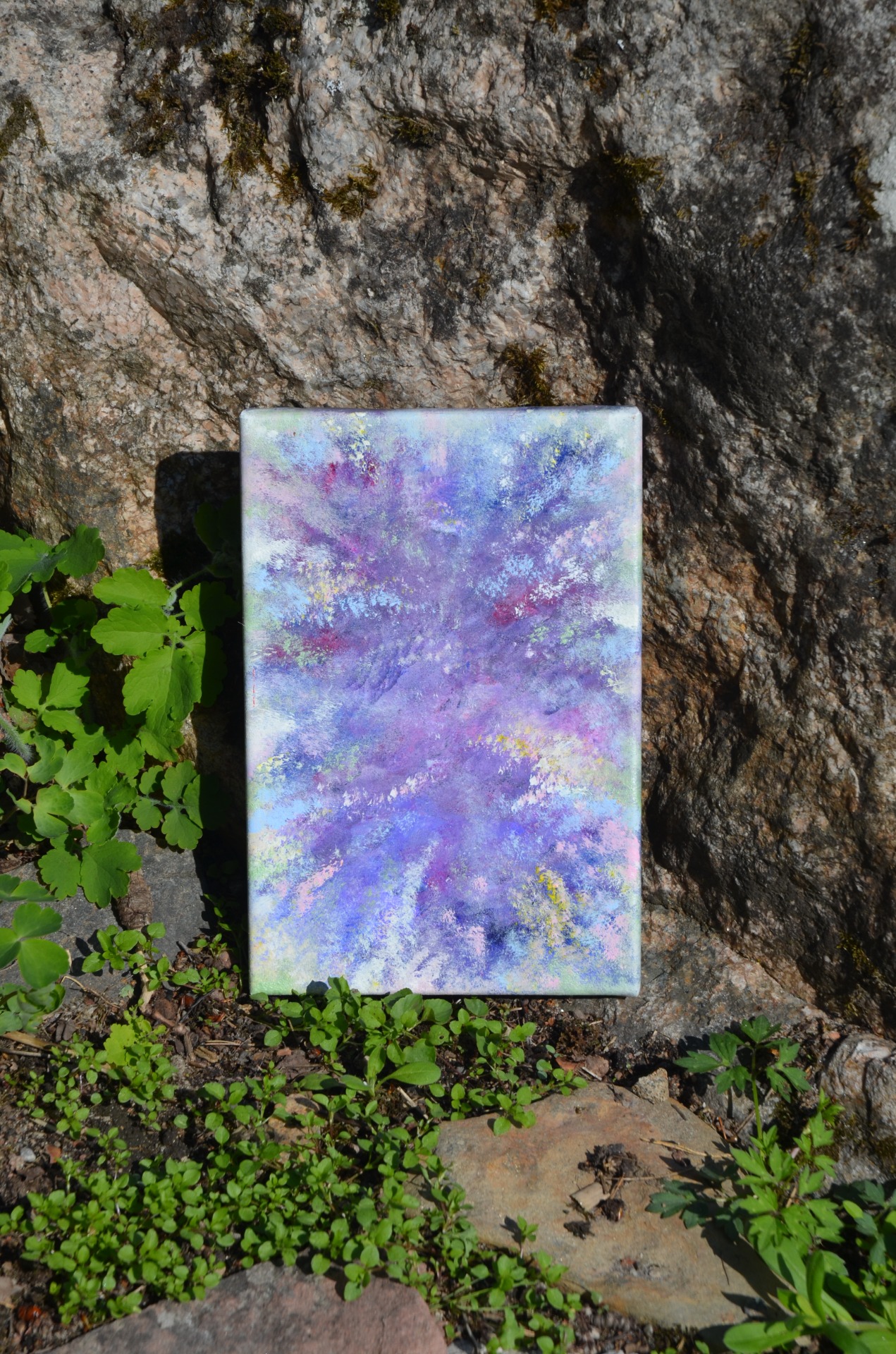 Kesäyö, 2022 (20 x 30 cm, akryyli/canvas) 25