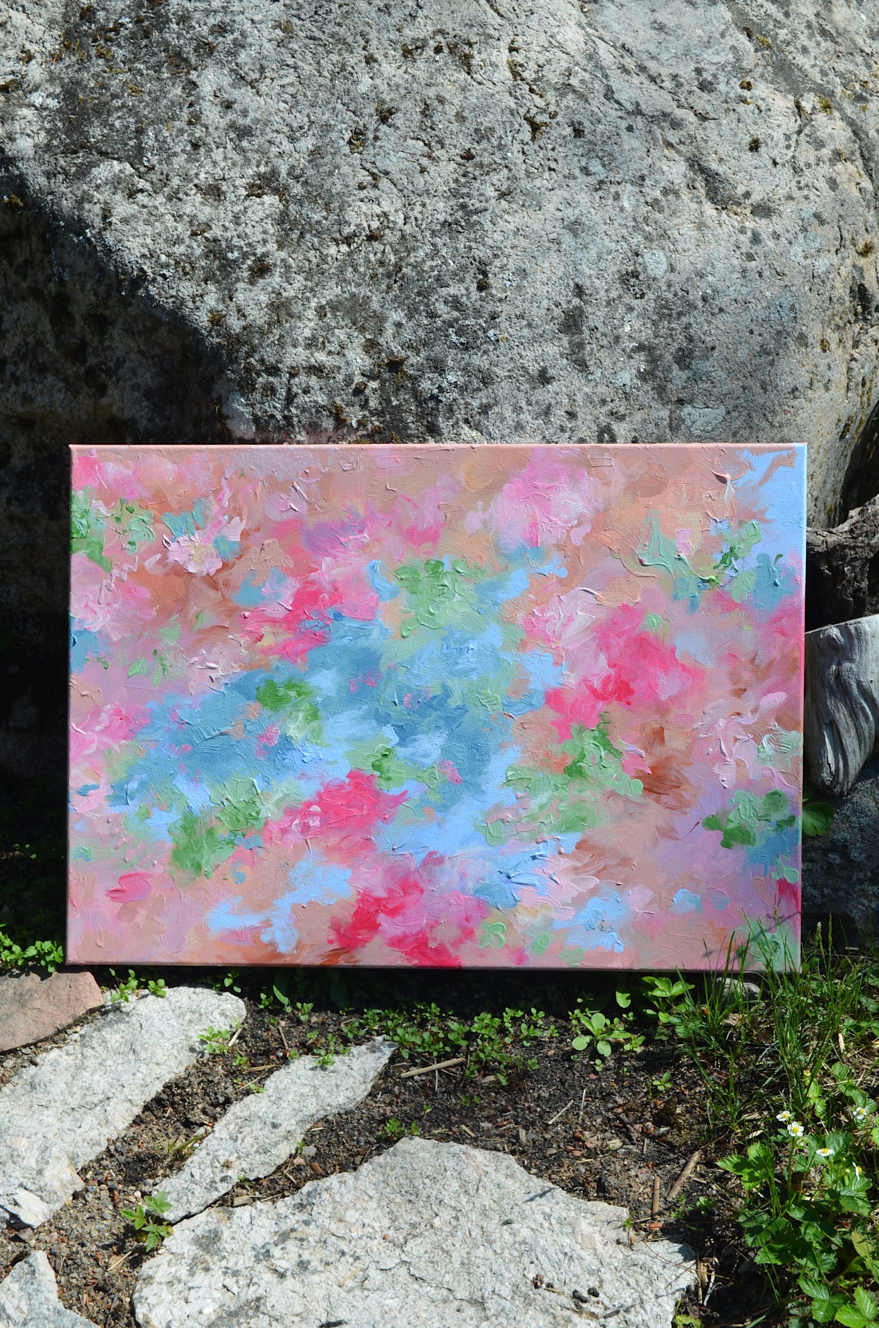 Mama Earth, 2022 (50 x 70 cm, akryyli/ canvas) 209