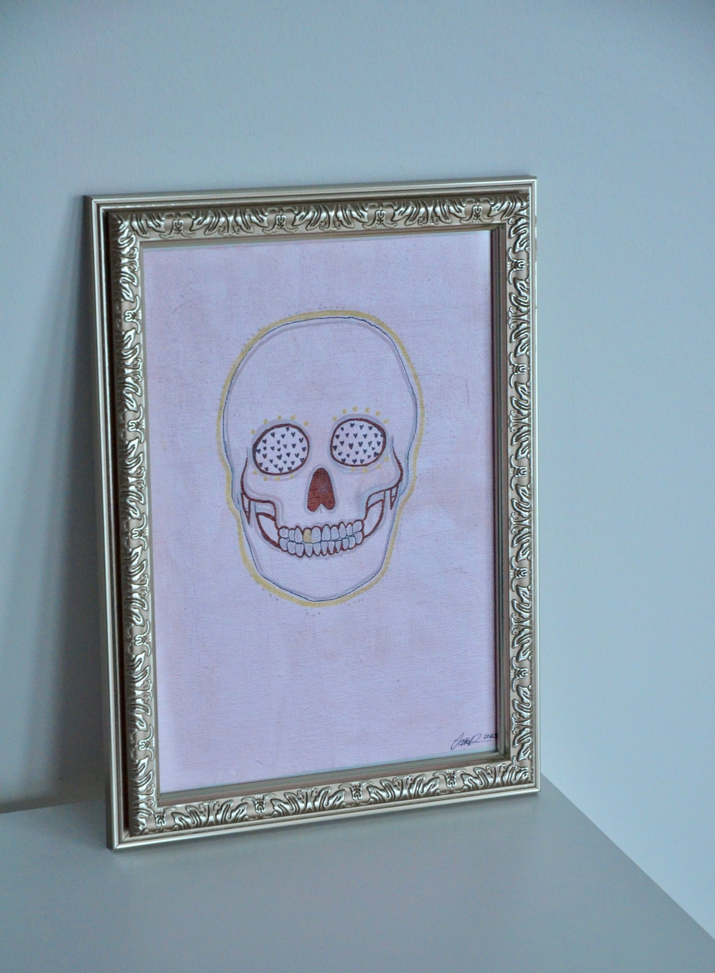 Valentina (21 x 30 cm, akryyli kankaalla) 20